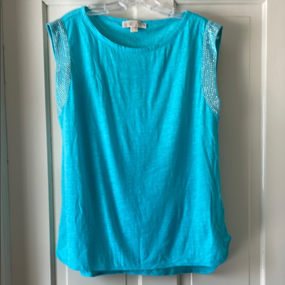 MICHAEL Michael Kors Blue Tank Relaxed Fit